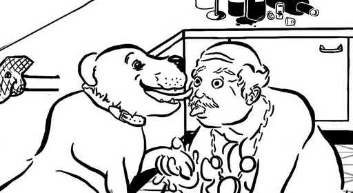 The backstory is that the Mayor has thrown a big, important Christmas dinner party at his house and simply EVERYONE is there but, sometime after the main course, he goes missing. Fifteen minutes go by, his wife is out of conversation. She makes eyes at the Mayor's secretary. She heads off to find him.