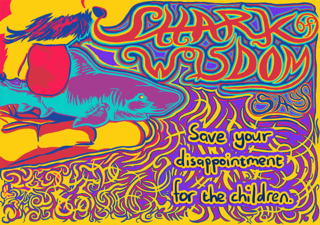 Save your disappointment for the children. 