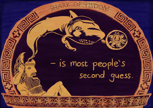 SOW0658 Shark Of Wisdom is most people's second guess.